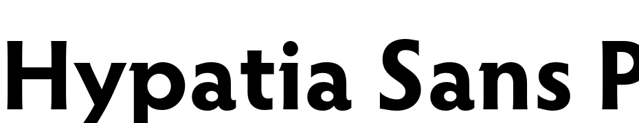 Hypatia Sans Pro Bold cкачати шрифт безкоштовно